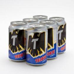 Tecate - Light Beer - 12oz Can - 6 Pack