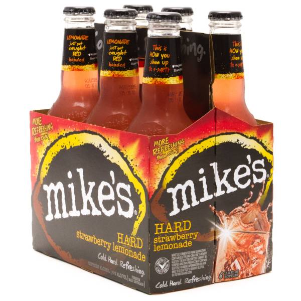 Mike's Hard Strawberry Lemonade 12oz Bottle 6 Pack