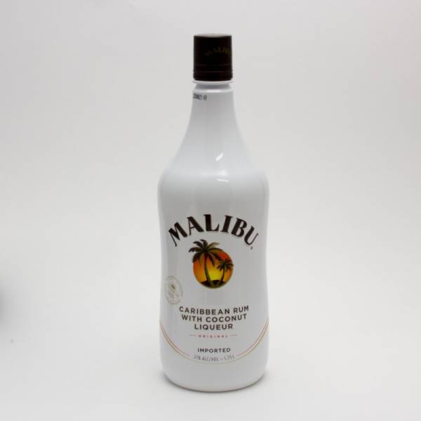 Malibu - Caribbean Rum with Coconut Liqueur - 1.75L | Beer ...
