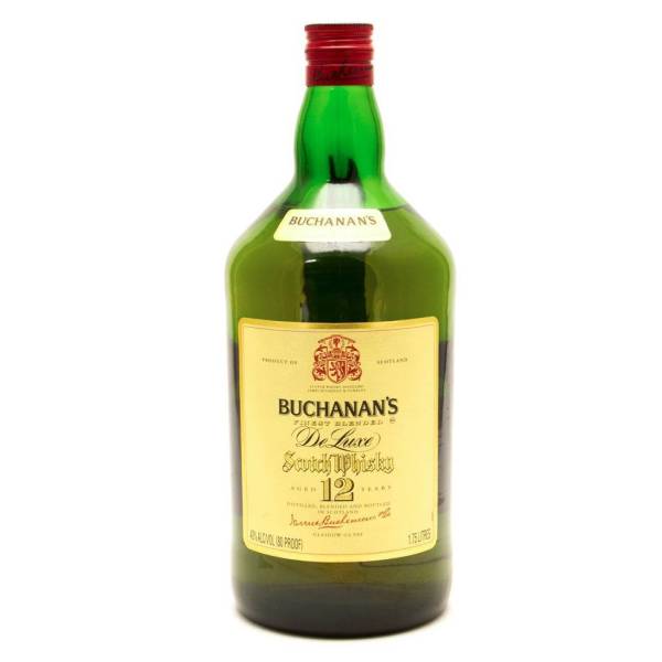 Buchanan's Aged 12 Years Blended Scotch Whisky 1.75L