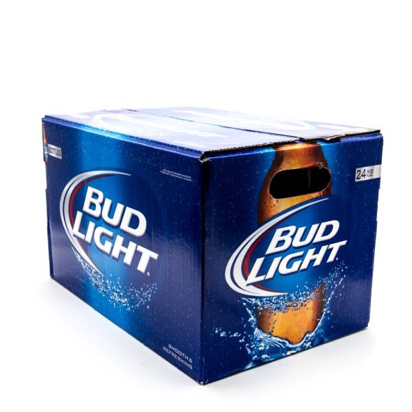 Bud Light 12oz Bottle 24 Pack Beer, Wine and Liquor Delivered To