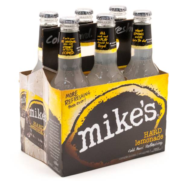 Mike's Hard Lemonade 11.2oz Bottle 6 Pack Beer