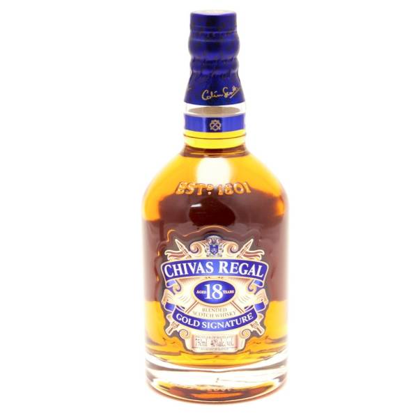 Chivas Regal - Aged 18 Years Gold Signature Blended Scotch