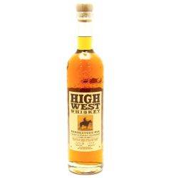 High West - Whiskey Rendezvous Rye -...