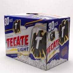 Tecate - Light Beer - 12oz Can - 30 Pack