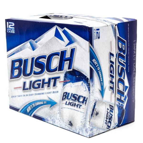 Busch Light Beer 12oz Can 12 Pack Beer, Wine and Liquor