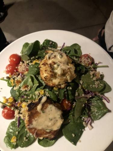 Crab Cake Salad