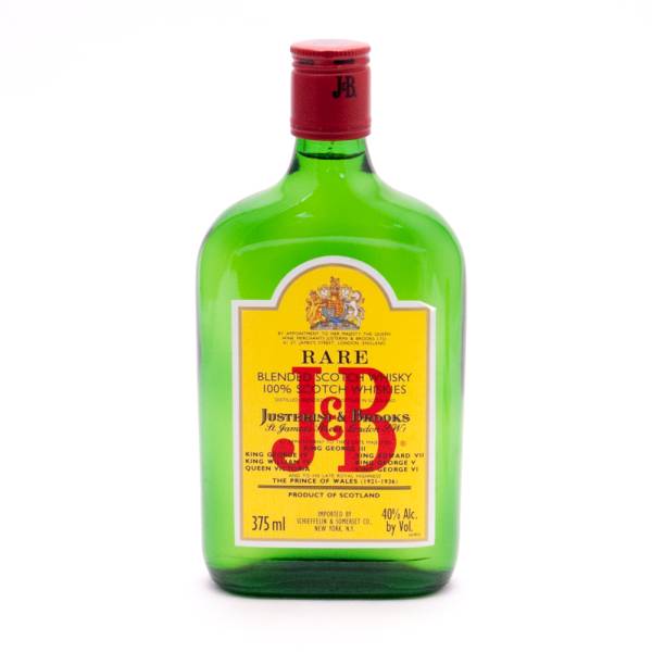 J&B Rare Blended Scotch Whiskey 40 375ml Beer, Wine and Liquor