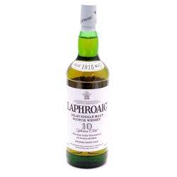 Laphroaig Scotch Whiskey 10yrs old 750ml