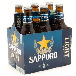Sapporo Light 6 Pack