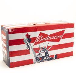 Budweiser 18 pack cans case