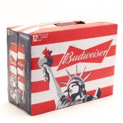 Budweiser 12 pack, 12 oz cans