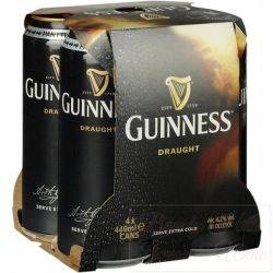 Guinness 4 pack cans - 14 oz