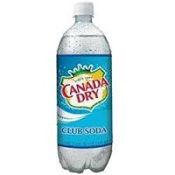 Canada Dry Club Soda -1 liter