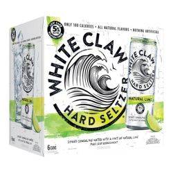 White Claw Lime Hard Seltzer - 6 pack...