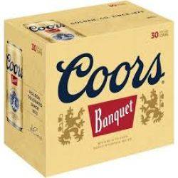 Coors 30 pack cans