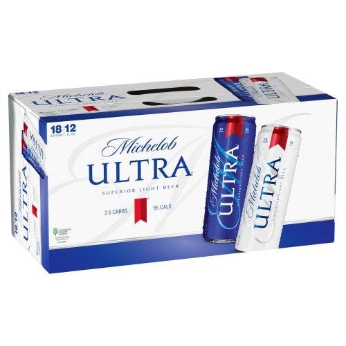 Michelob ultra - 18 pack case