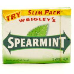 Wrigley's Spearmint Slim Pack...