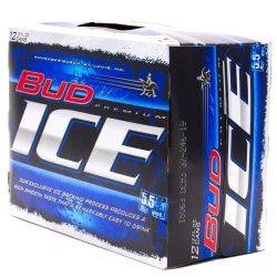 Bud Ice 12X12oz Cans