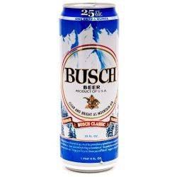 Busch Beer 25oz