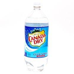 Canada Dry Club Soda 2L Bottle