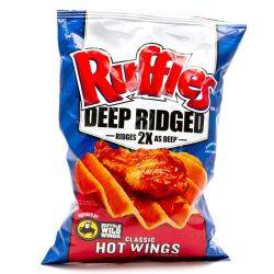 Ruffles Deep Ridged Classic Hot Wings...