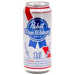 Pabst Blue Ribbon Beer 16oz