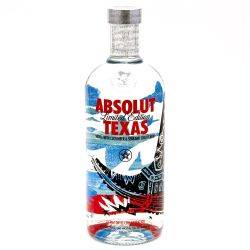 Absolut Limited Edition Texas 750ml