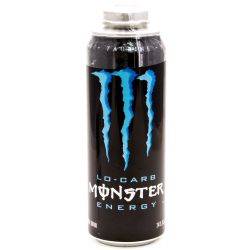 Monster Lo-Carb Energy Drink 24oz Can