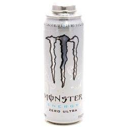 Monster Zero Ultra Energy Drink 24oz Can