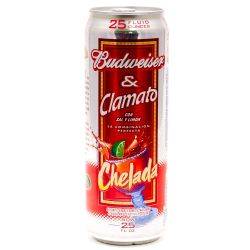 Budweiser & Clamato Chelada 25oz