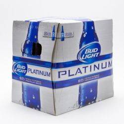 Bud Light Platinum - 12 pack bottles
