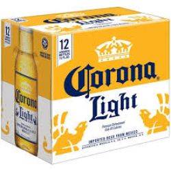 Corona Light - 12 pack bottles