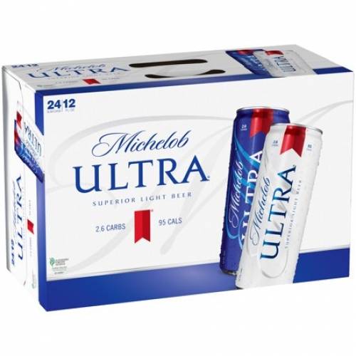 Michelob Ultra Light Beer, 24 Pack 12...