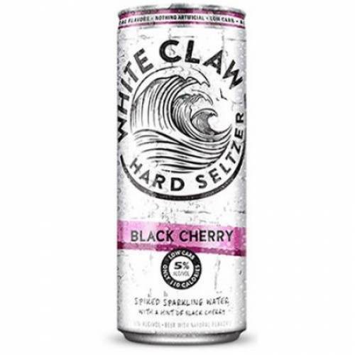 White Claw Black Cherry Hard Seltzer...